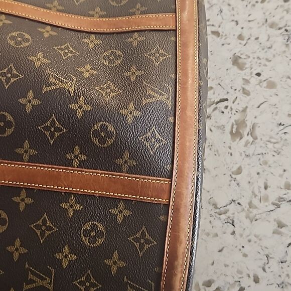 Louis Vuitton Monogram Babylone Tote Bag - Brown - mistery LV Key Chain free - Picture 3 of 14